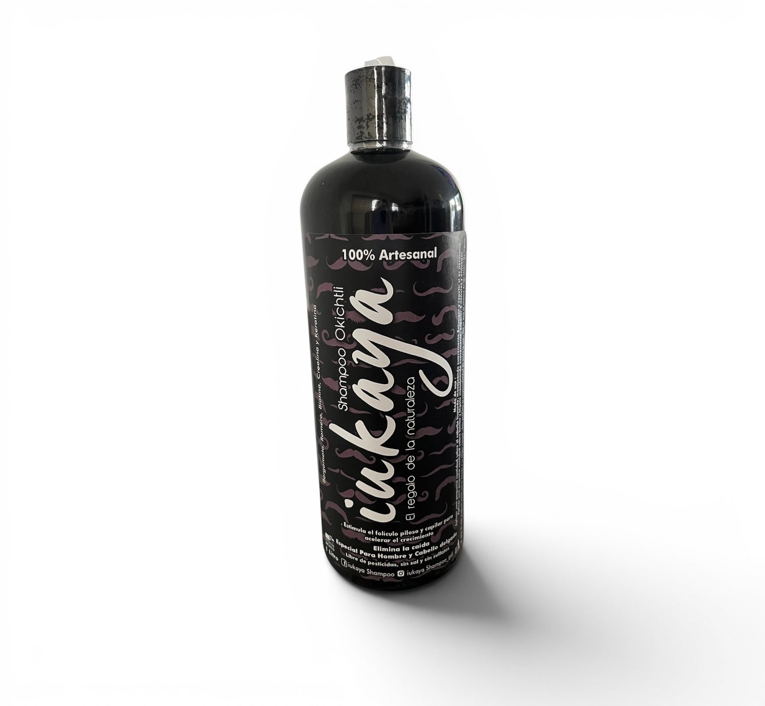 Shampoo Okichtli                   Fuerza,Crecimiento y Volumen