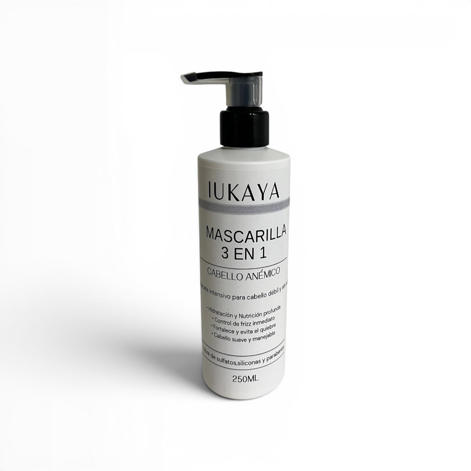 Mascarilla 3 en 1                    Cabello Anémico